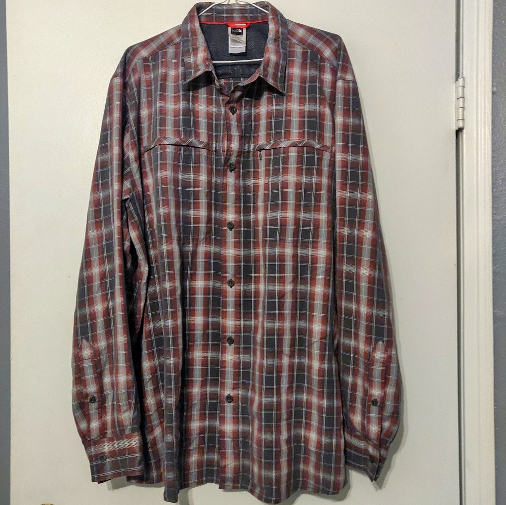 The North Face long sleeve button down shirt